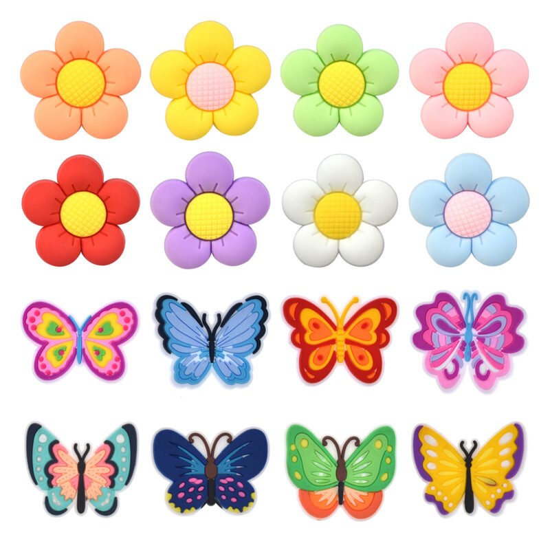 Fantasy Butterfly & Flower Bag Decoration Accessories