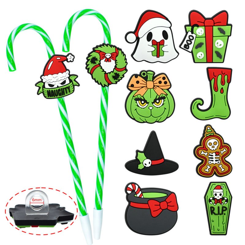 Best-Selling Christmas Straw Charms