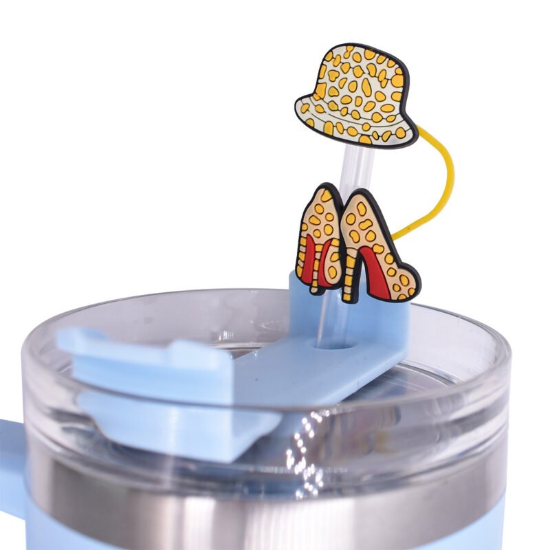 Exclusive High-Appearance Straws With Caps