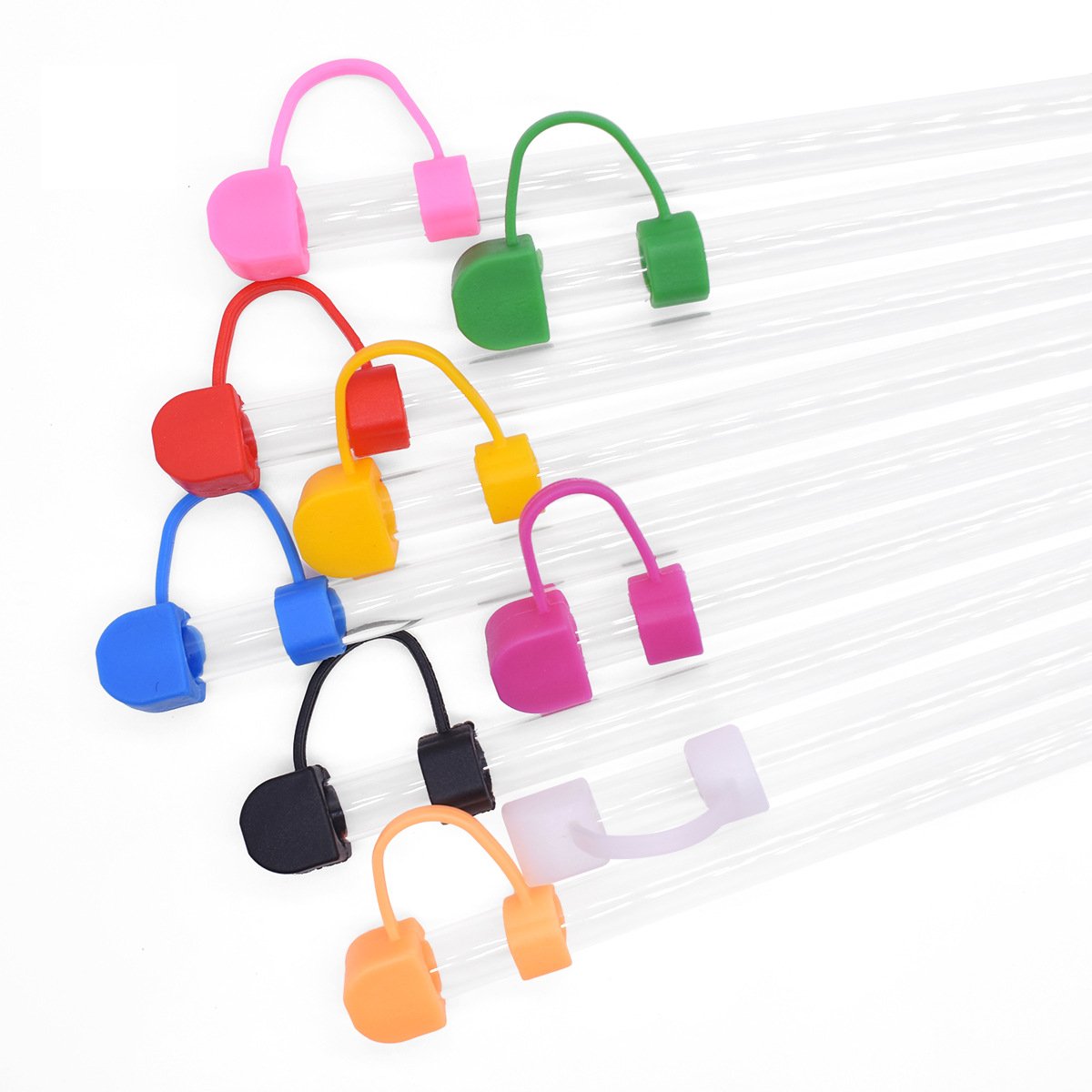 Alluring Colored Caps for Straws - Image 3