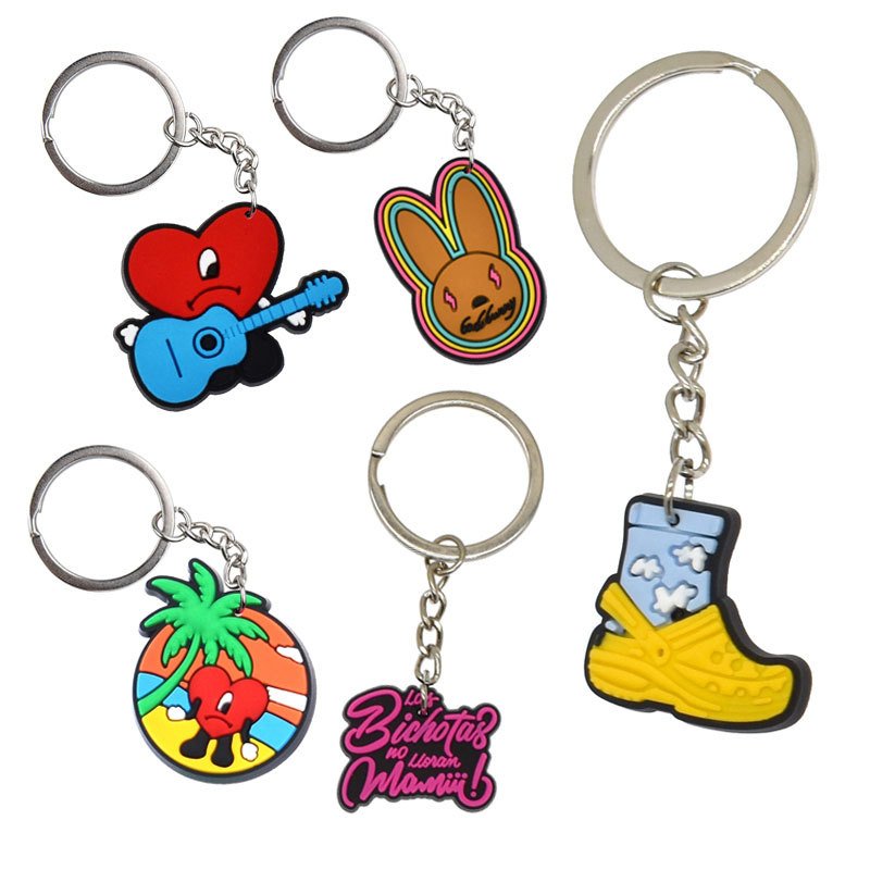 Best-selling Bad Bunny Cartoon Keychain - Image 5