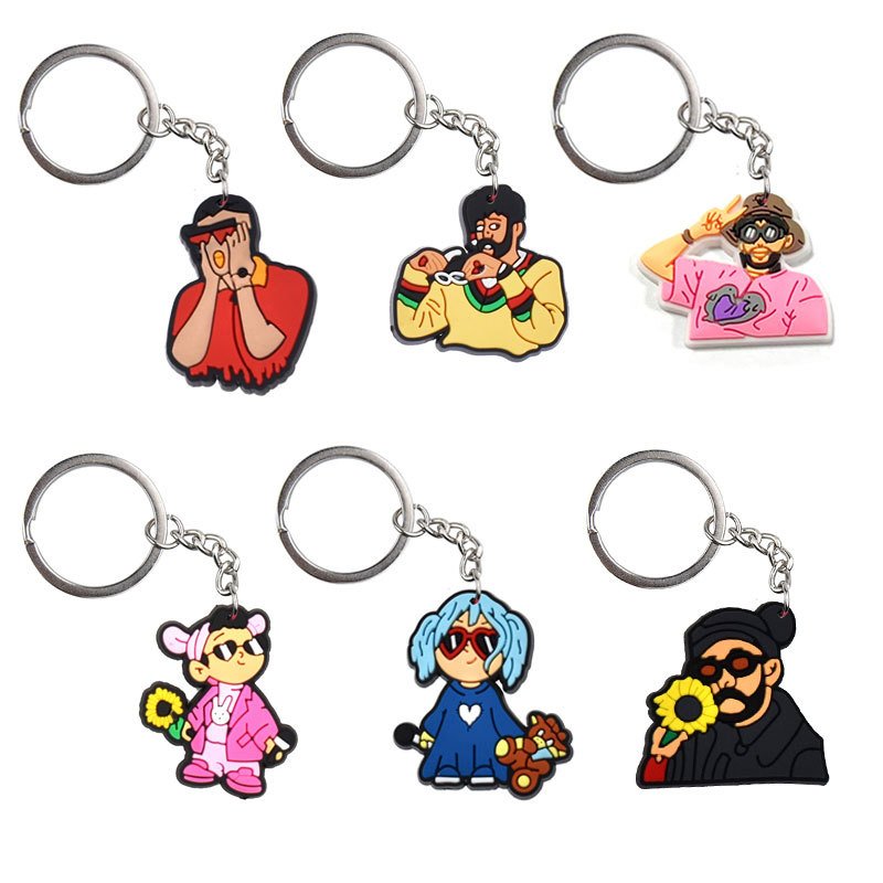 Best-selling Bad Bunny Cartoon Keychain - Image 2