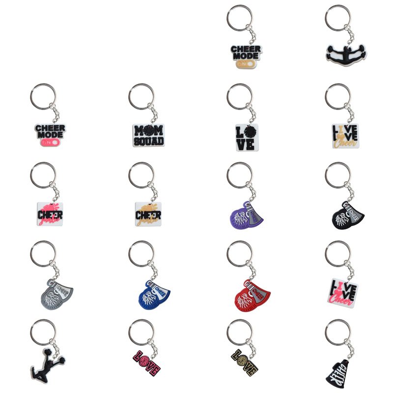 Grit Cheerleading Backpack keychain charms