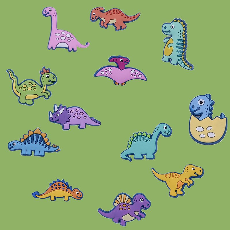 Buy Cute Dinosaur doodle Shoe Charms