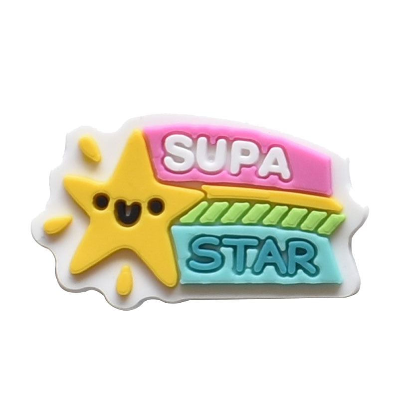 Hippie Style Shoe Charms