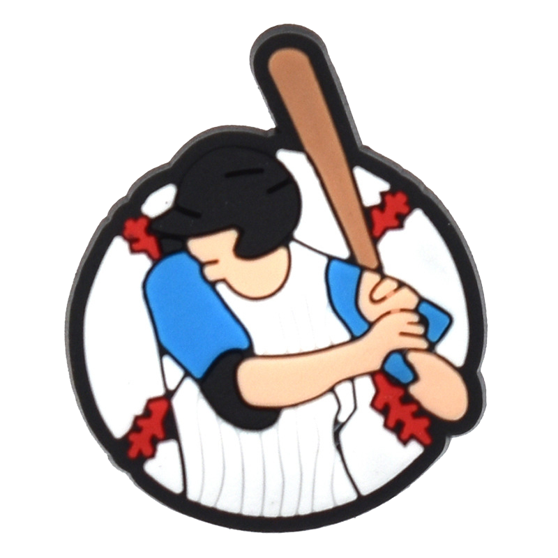 Sports-Themed Shoe Charms