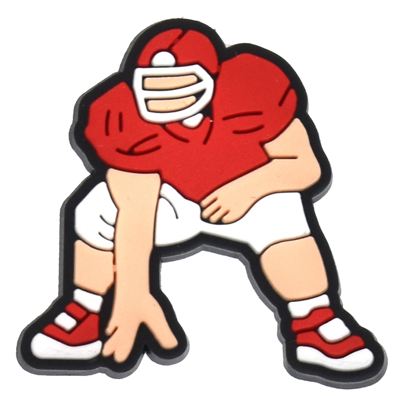 Sports-Themed Shoe Charms