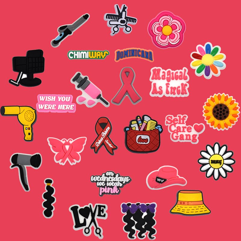 Beauty Shoe Charms Assorted Mixed Designs