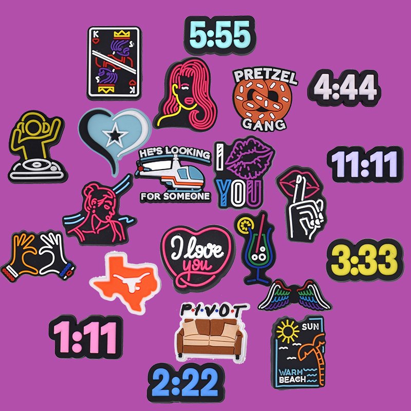 Creative GANG Series Interchangeable Shoe Charms