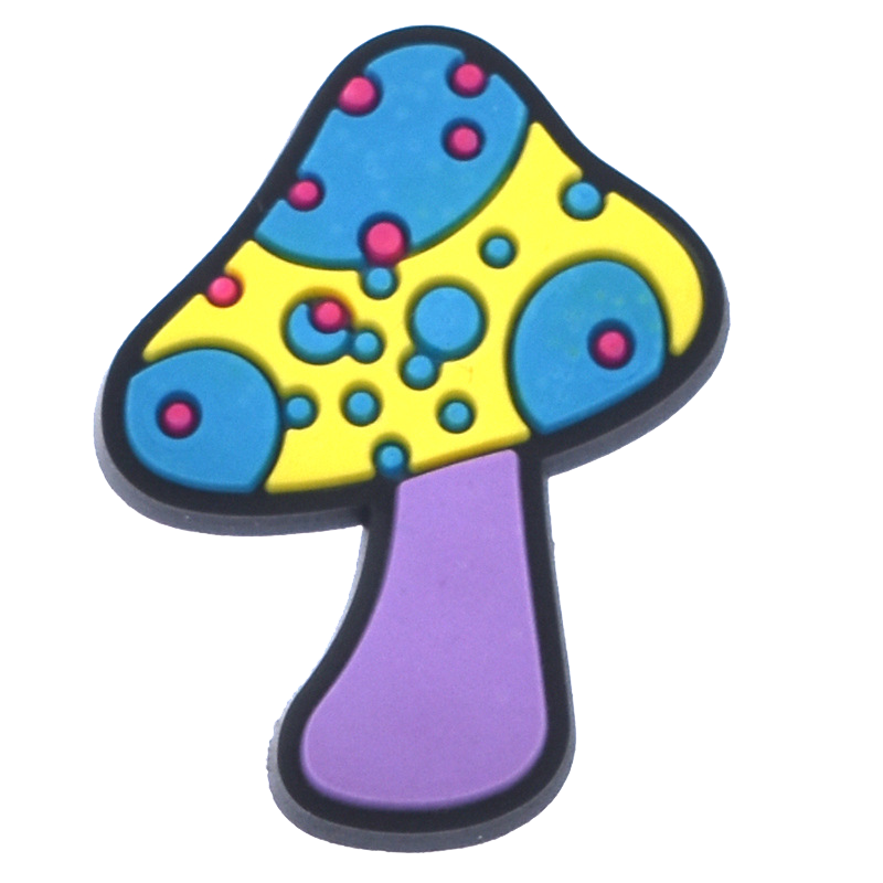 Mushroom Shoe Charms