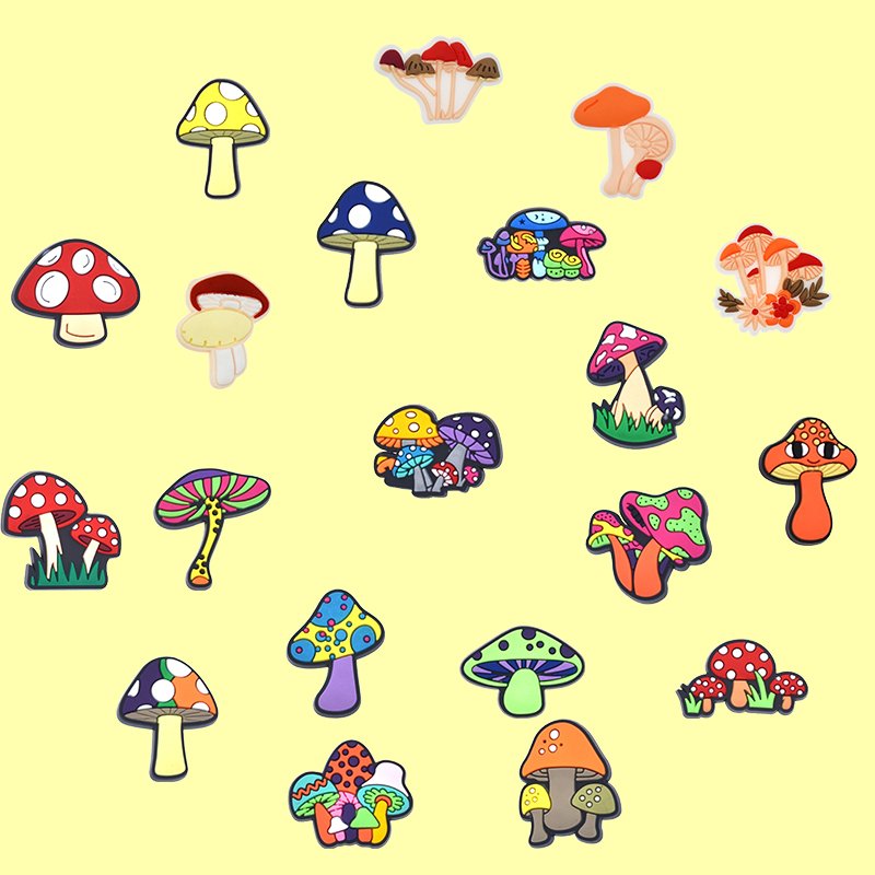 Buy Mushroom Shoe Charms