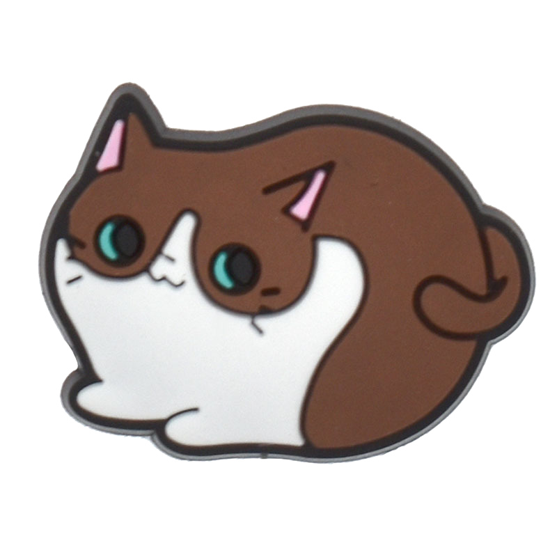 Adorable Cat Silicone Shoe Charms