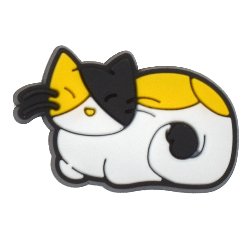 Adorable Cat Silicone Shoe Charms