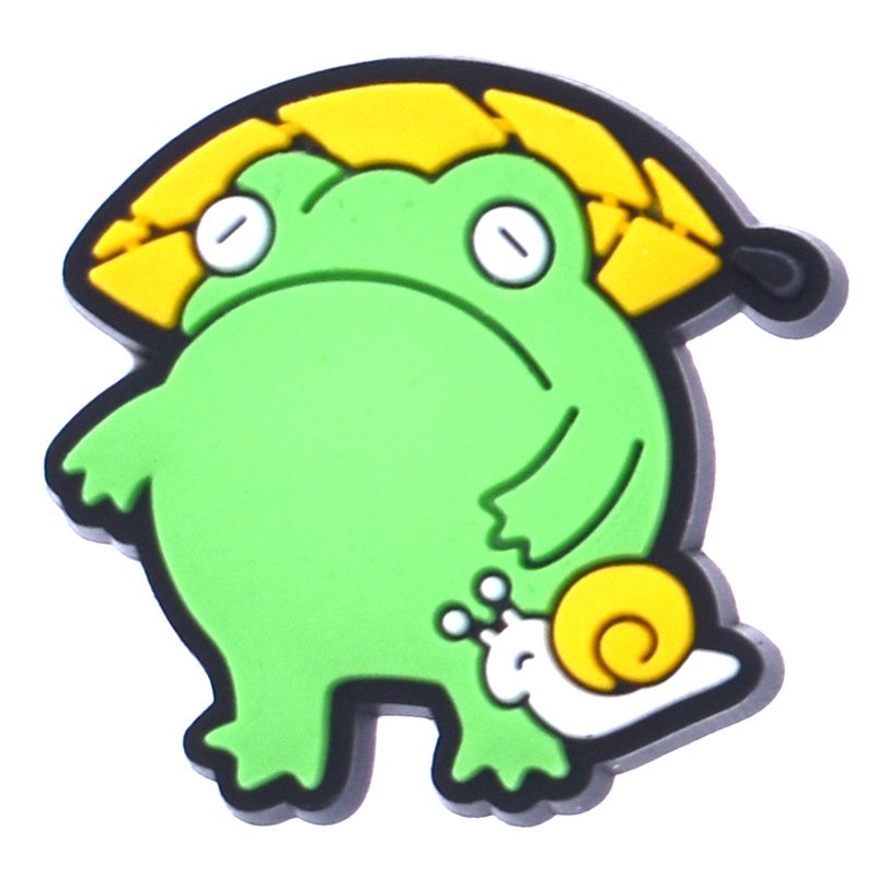 Gratified PVC Frog Shoe Charms - Image 4