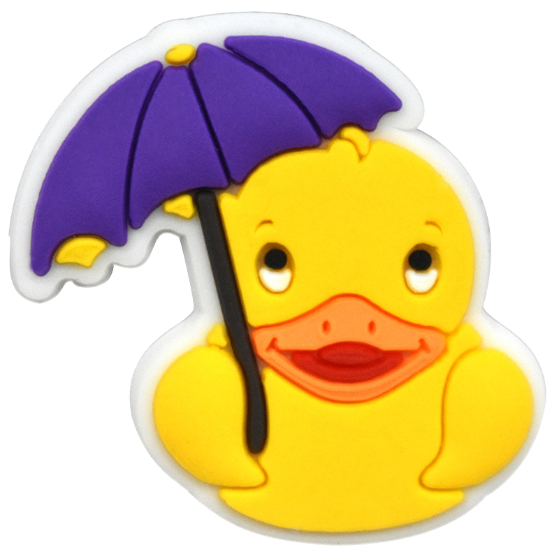Dazzling Duck Shoe Charms