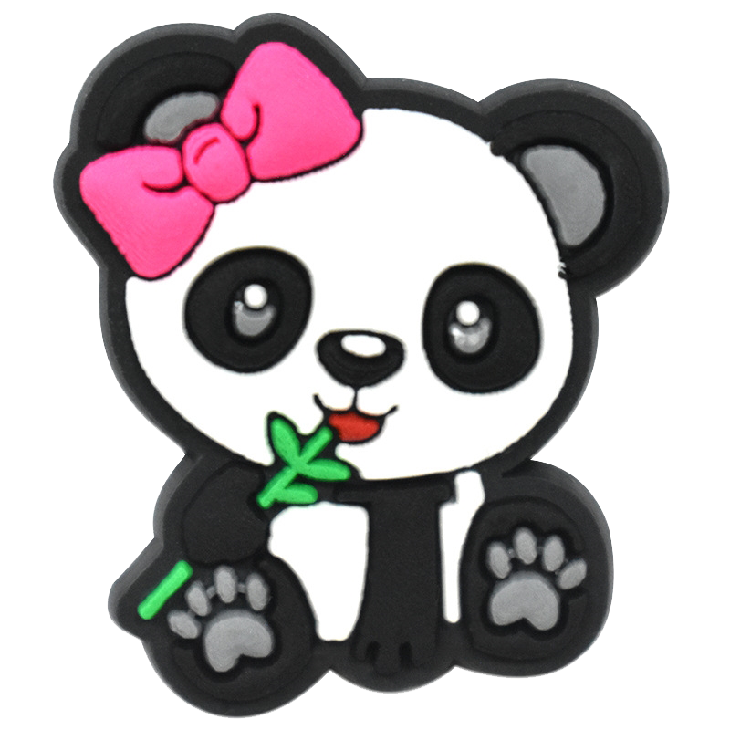 Cheap Kawaii Panda Shoe Accessories