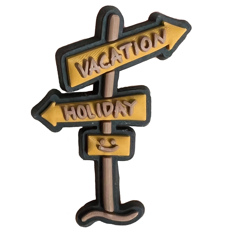 Creative Summer-Themed Shoe Charms