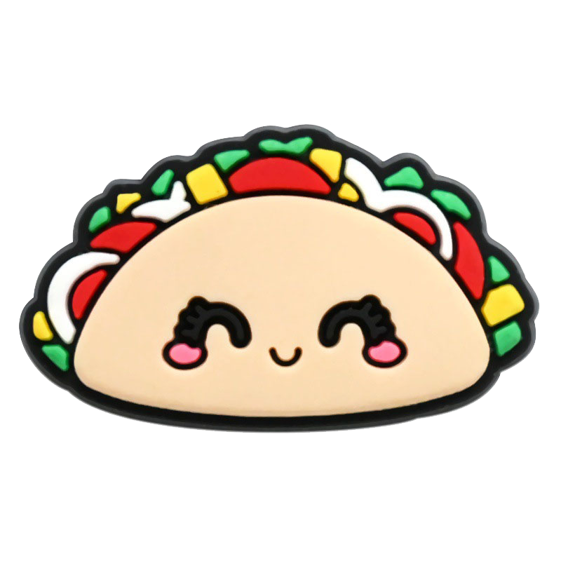 Creative Cartoon Food PVC Shoe Charms