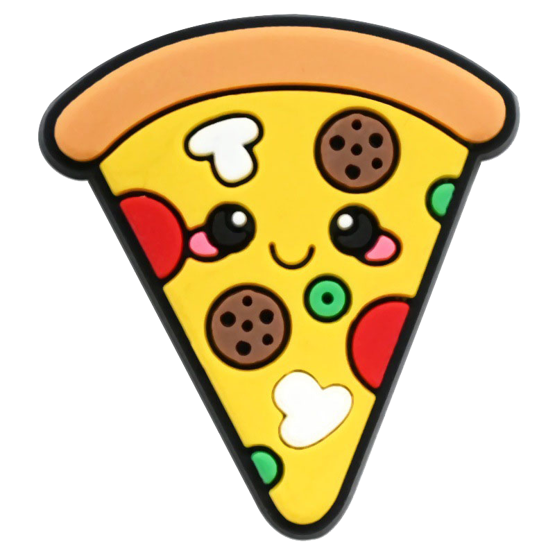 Creative Cartoon Food PVC Shoe Charms