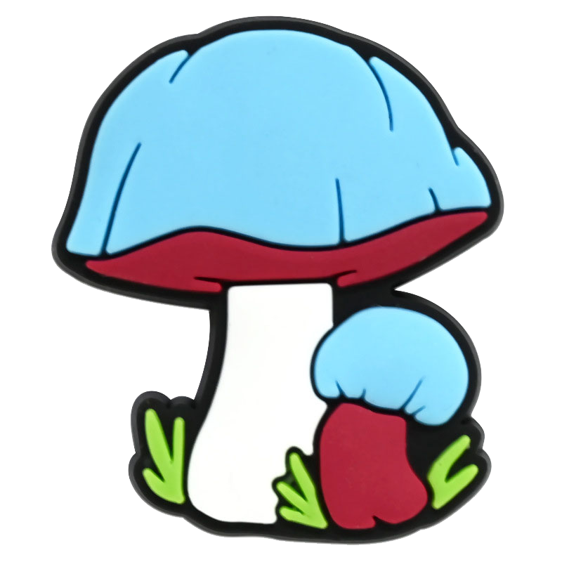 Cheap Mushroom PVC Shoe Charms