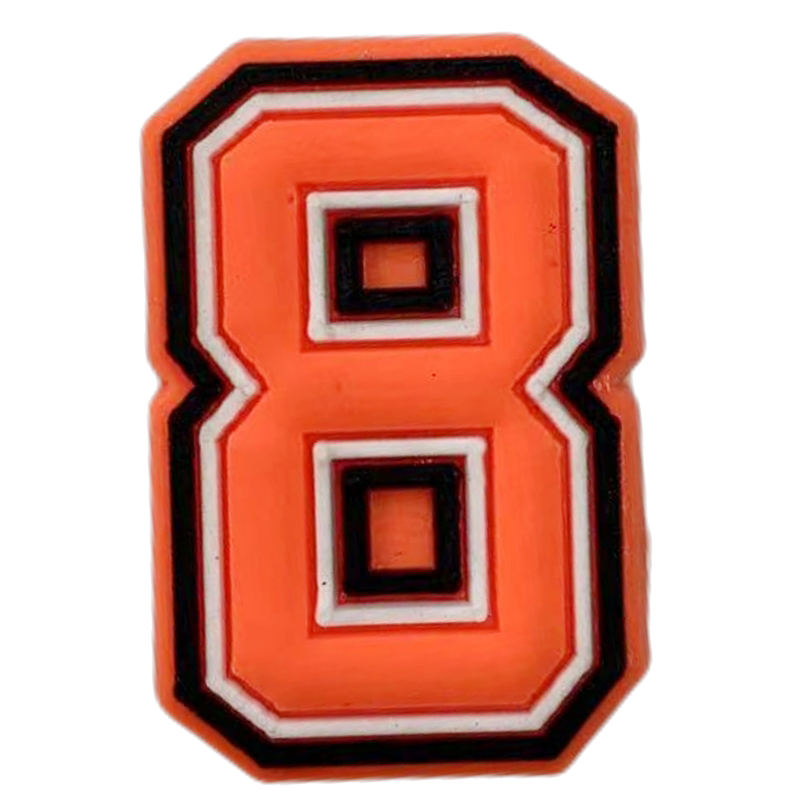 Creative Letter Clog Shoe Charms