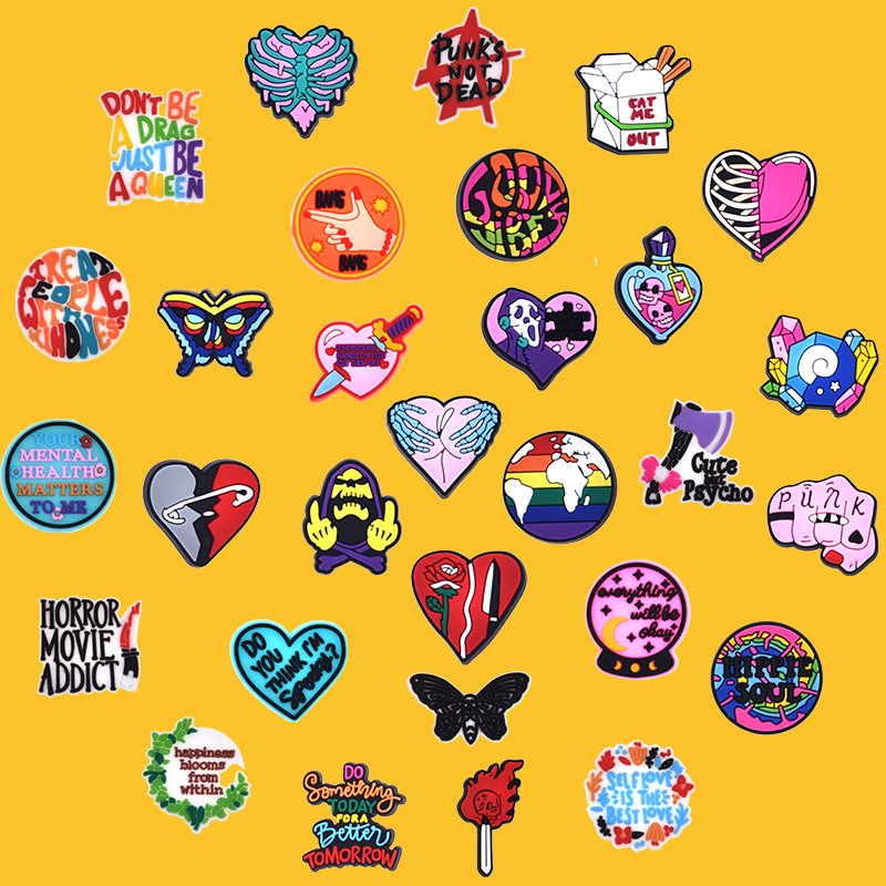 Exclusive Punk Style Crocs Charms