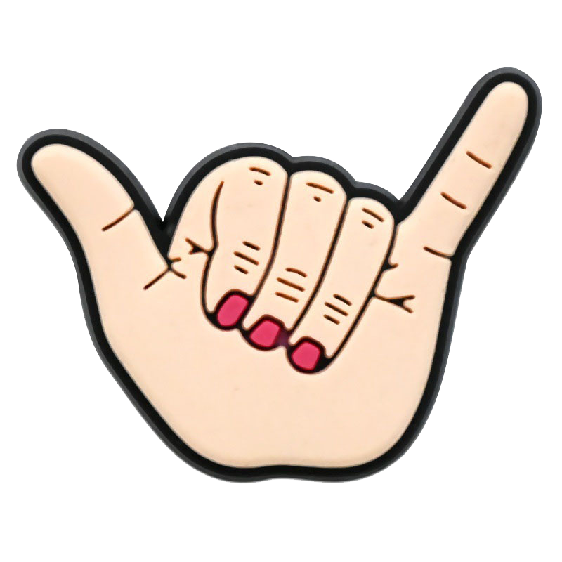 Vibrant Cute Pink Whimsical Clog Charms