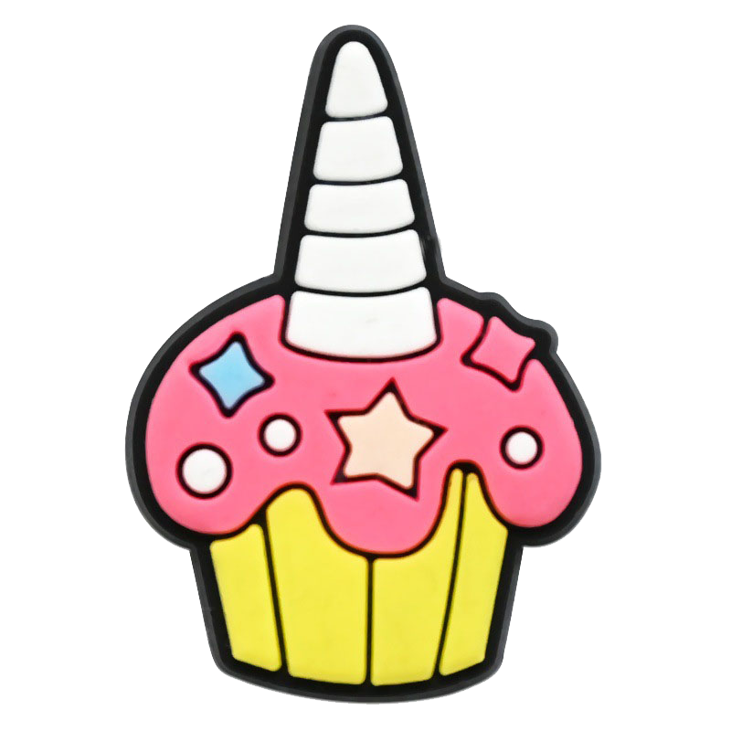 Vibrant Cute Pink Whimsical Clog Charms