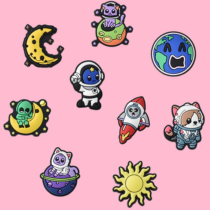 Colossal Space Clog Shoe Charms