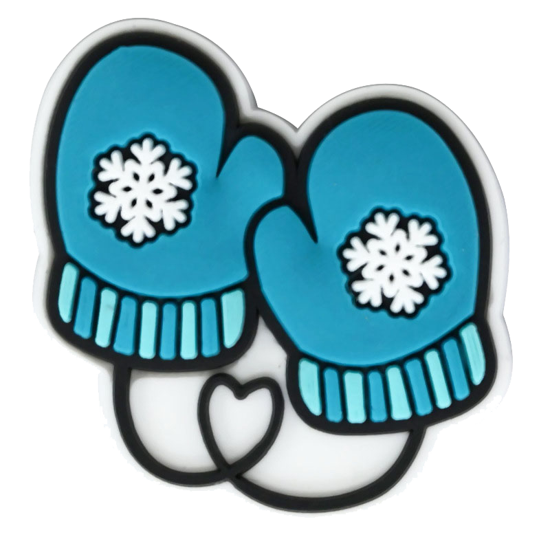Winter Cartoon Shoe Charms