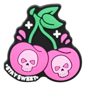 Gleeful Goth Y2K Shoe Charms