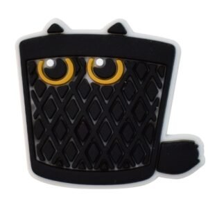 Adorable Black Cat Clog Charms