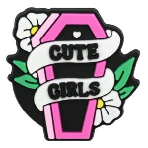 Gleeful Goth Y2K Shoe Charms