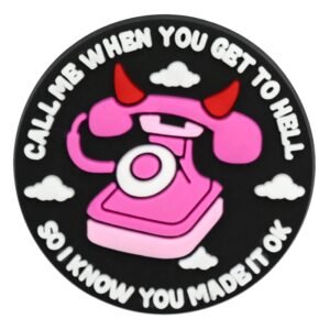 Gleeful Goth Y2K Shoe Charms