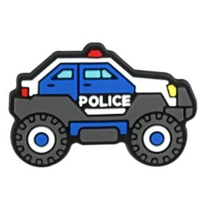 Police Emergency Vehicle Shoe Charms