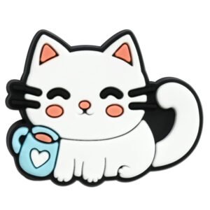 Exclusive Cartoon Cat Shoe Charms