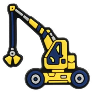 Insecure Construction Vehicle Shoe Charms