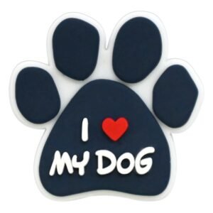 Creative Paw Print Shoe Charms