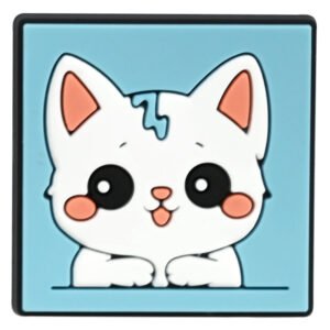 Exclusive Cartoon Cat Shoe Charms