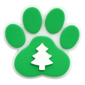 Creative Paw Print Shoe Charms