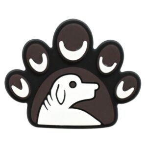 Creative Paw Print Shoe Charms