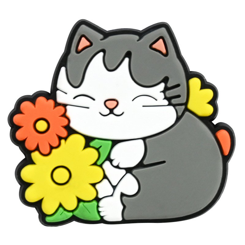 Exclusive Cartoon Cat Shoe Charms - Image 6