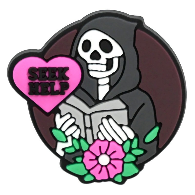 Gleeful Goth Y2K Shoe Charms - Image 6