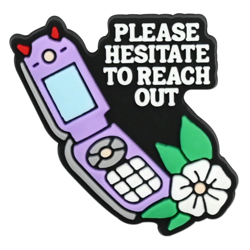 Gleeful Goth Y2K Shoe Charms - Image 5