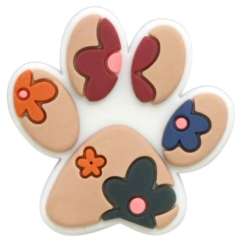 Creative Paw Print Shoe Charms - Image 6