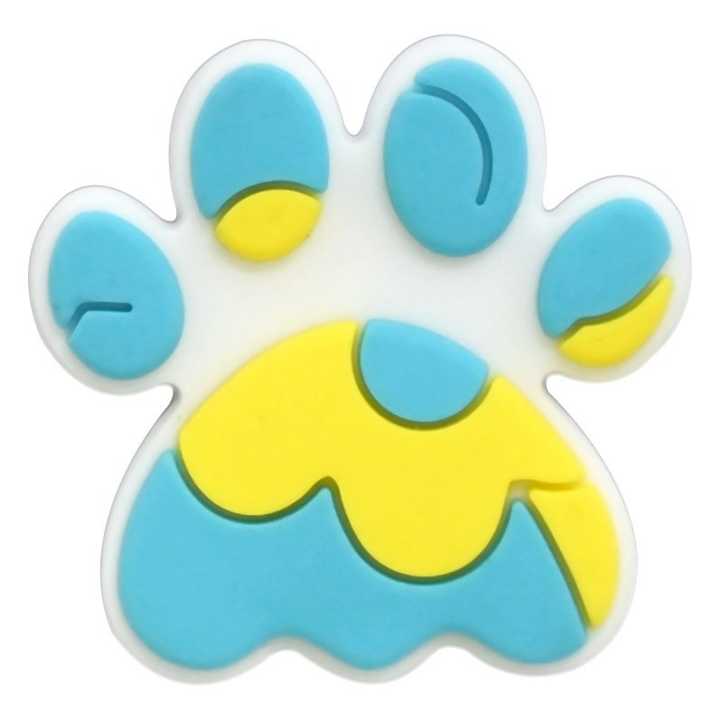 Creative Paw Print Shoe Charms - Image 5