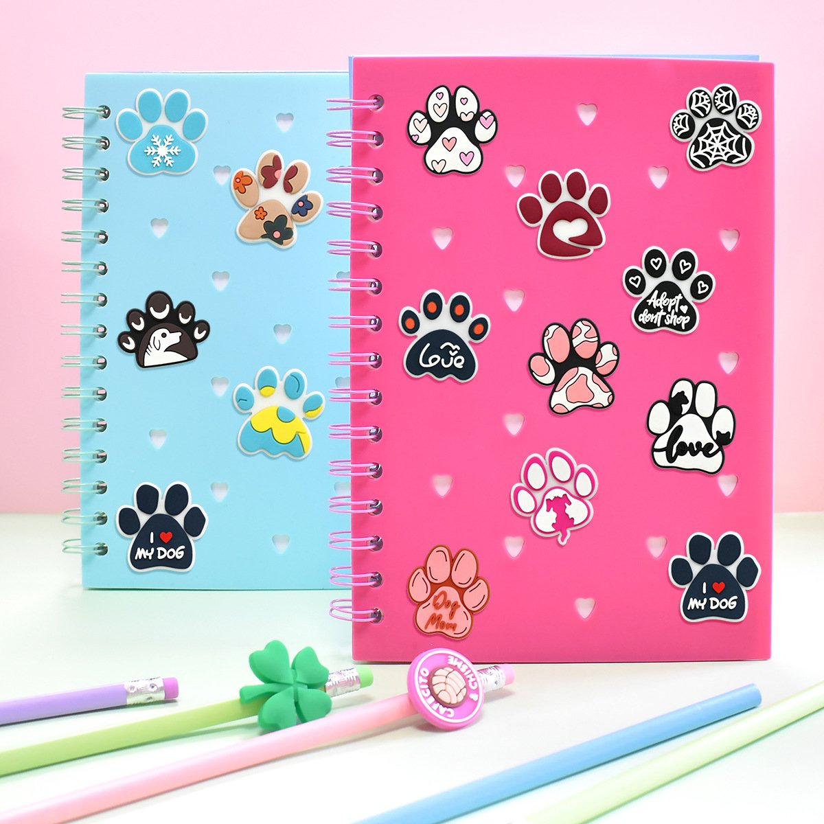 Creative Paw Print Shoe Charms - Image 3