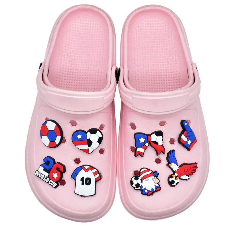 Creative Soccer Clog Charms