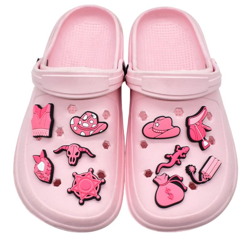 Exclusive Western Cowgirl Shoe Charms