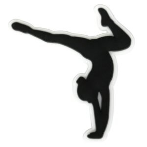 Creative Pink Dance Design Shoe Decoration